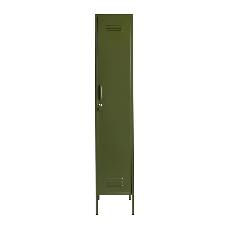 Home Furniture Single Door Storage Metal Locker Cabinet