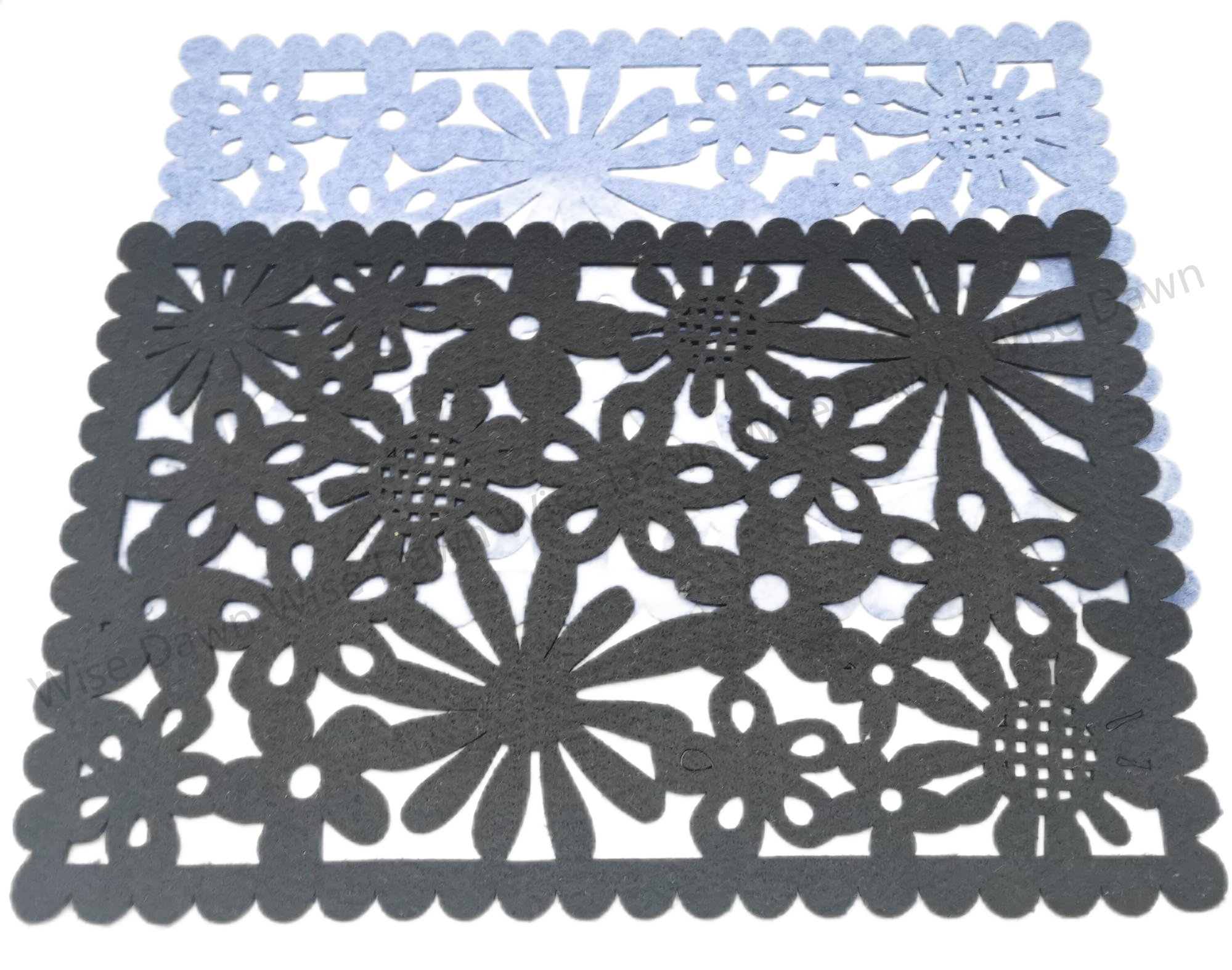 Felt Placemat Nonwoven Placemat Laser Cut Mat