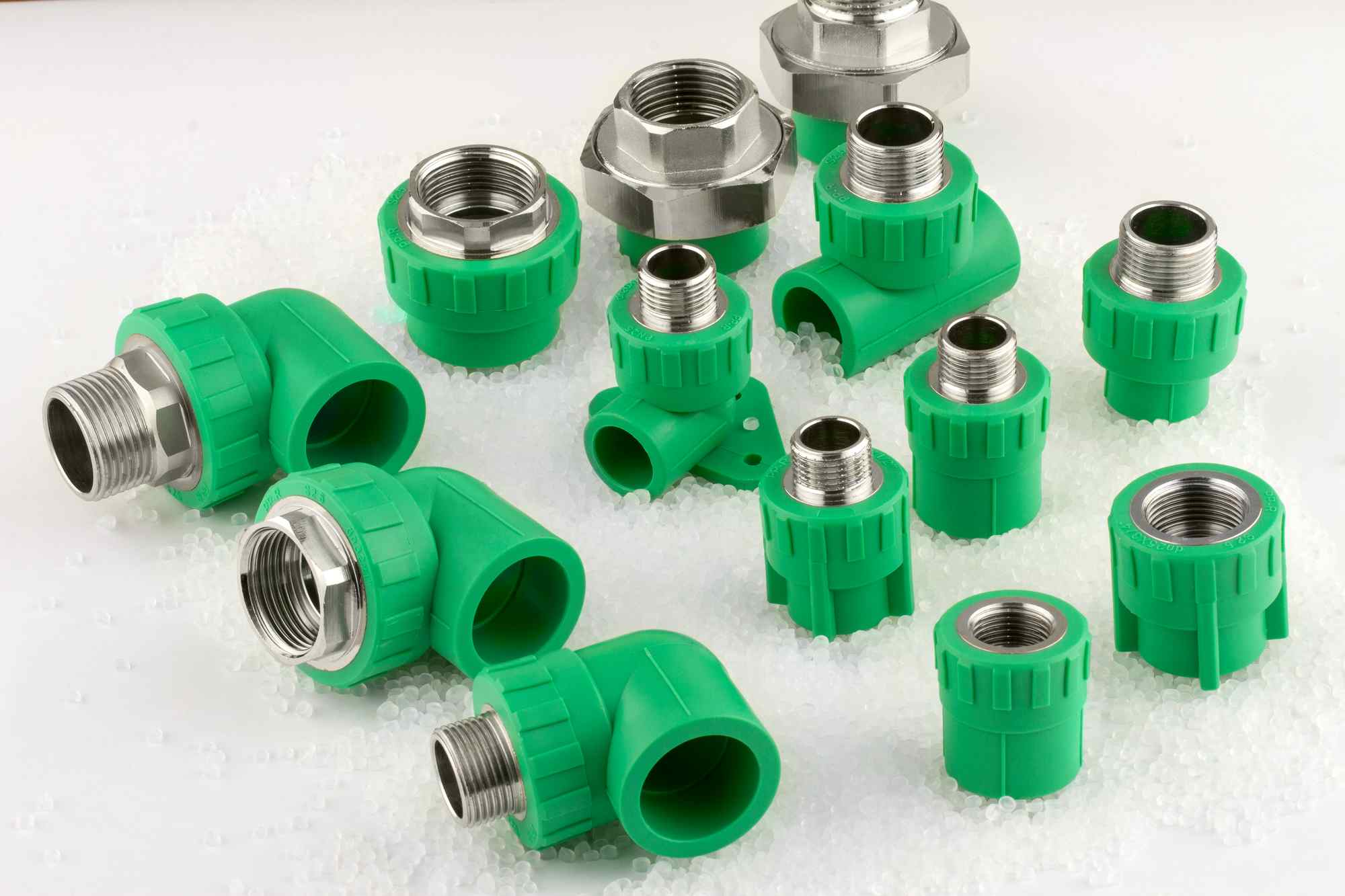 PPR pipe brass fitting for Hot and cold water tube