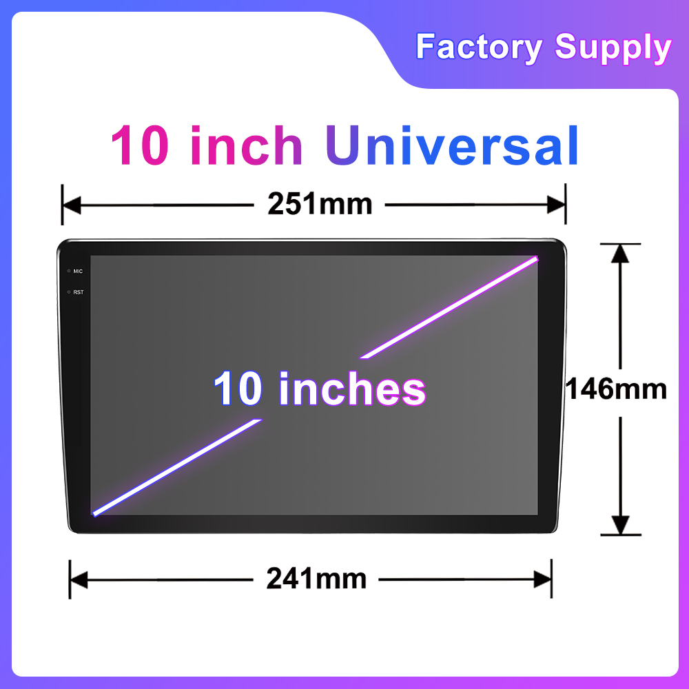 10 inch Universal Car Radio Car DVD Player