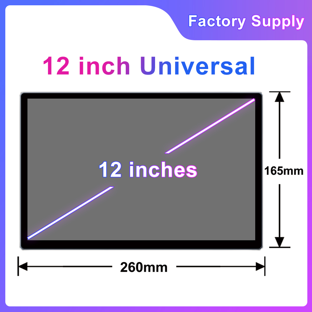 12 inch Universal Car Radio Car DVD Player