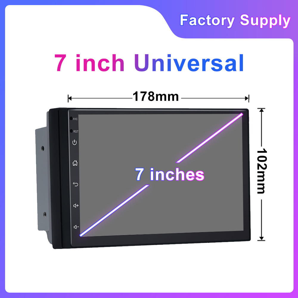 7 inch Universal Car Radio Car DVD Player