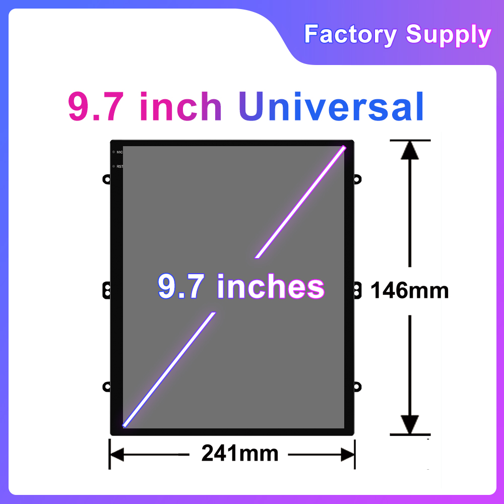 9.7 inch Universal Car Radio Car DVD Player