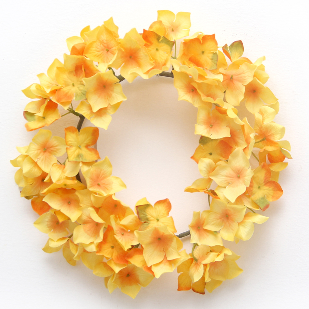 Transworld Artificial Flower Wreath Beautiful Color Flower Wreaths For Home Garden Decoration