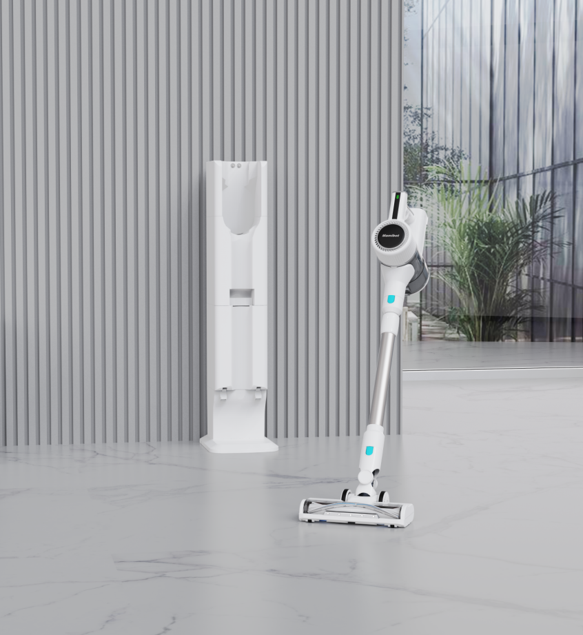 Mamibot Big Vacuum 28kpa Cordless Stich Vacuum Cleaner with Dust Collector Auto Collecting Cleaner