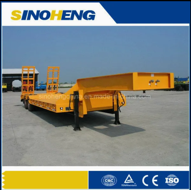 Heavy Duty Low Bed Semi Trailer