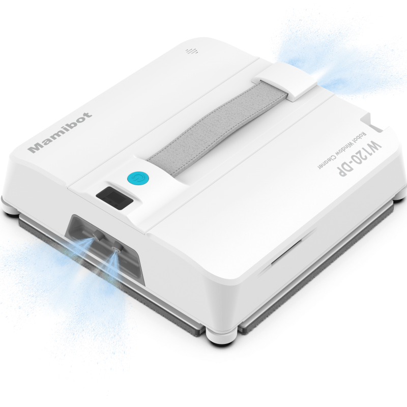 Mamibot W120-DP Robot Window Cleaner with Dual Water Spray App Control Smart Window Cleaning Robot