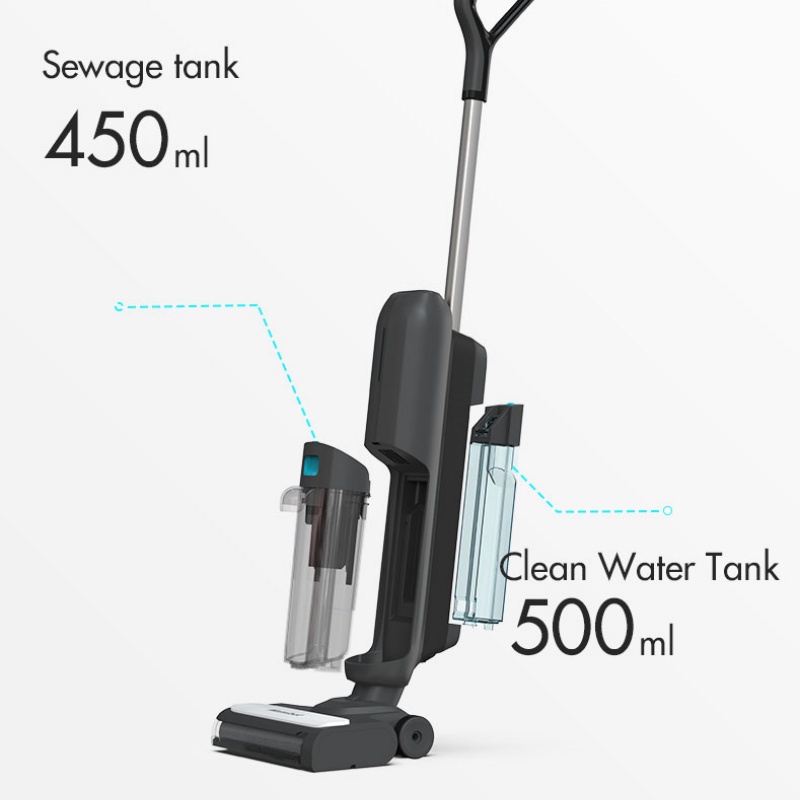 FLOMO LITE household self-cleaning lightweight dry and wet wireless floor washer