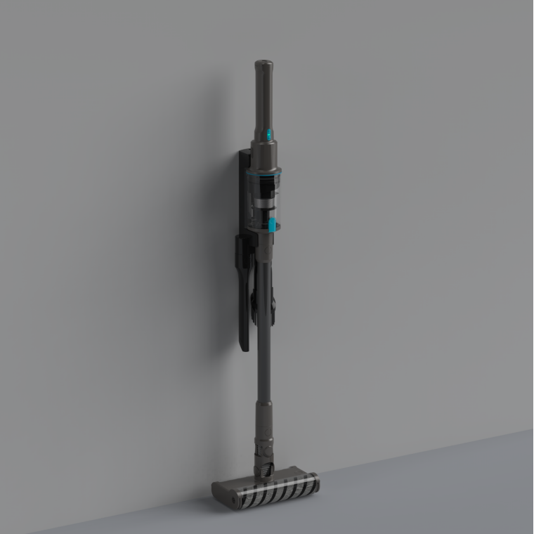 Dual main brush stick vacuum