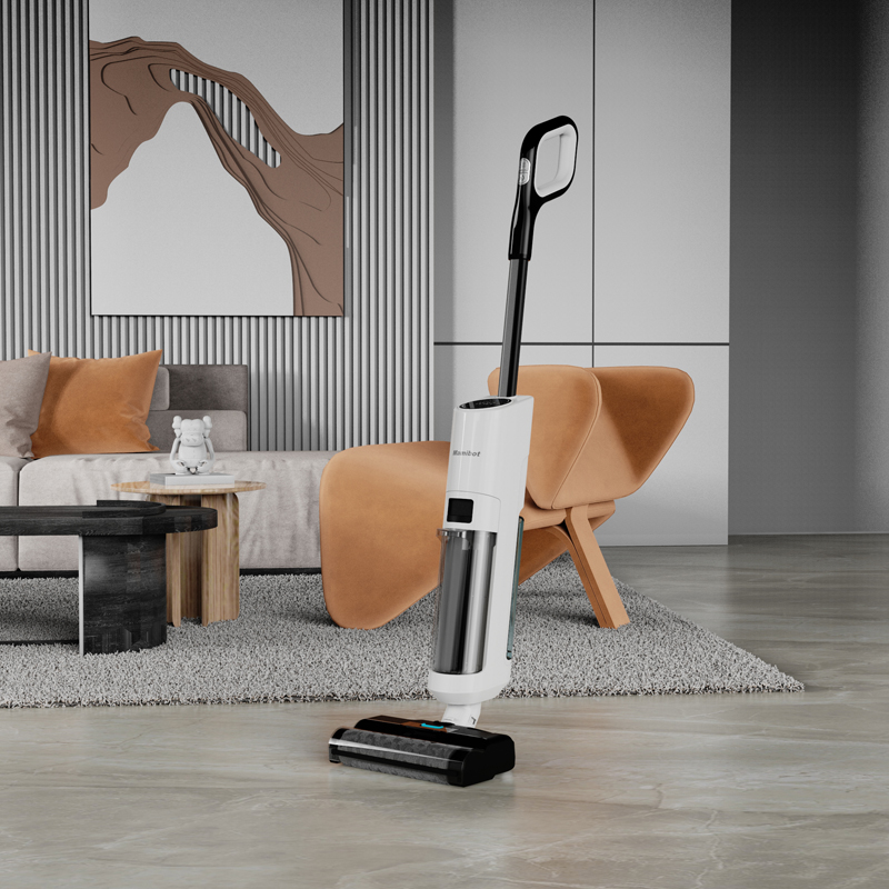 Mamibot Multi-function Floor Washer, Wet and Dry Hard Floor Cleaner With Big Suction Power 11KPA