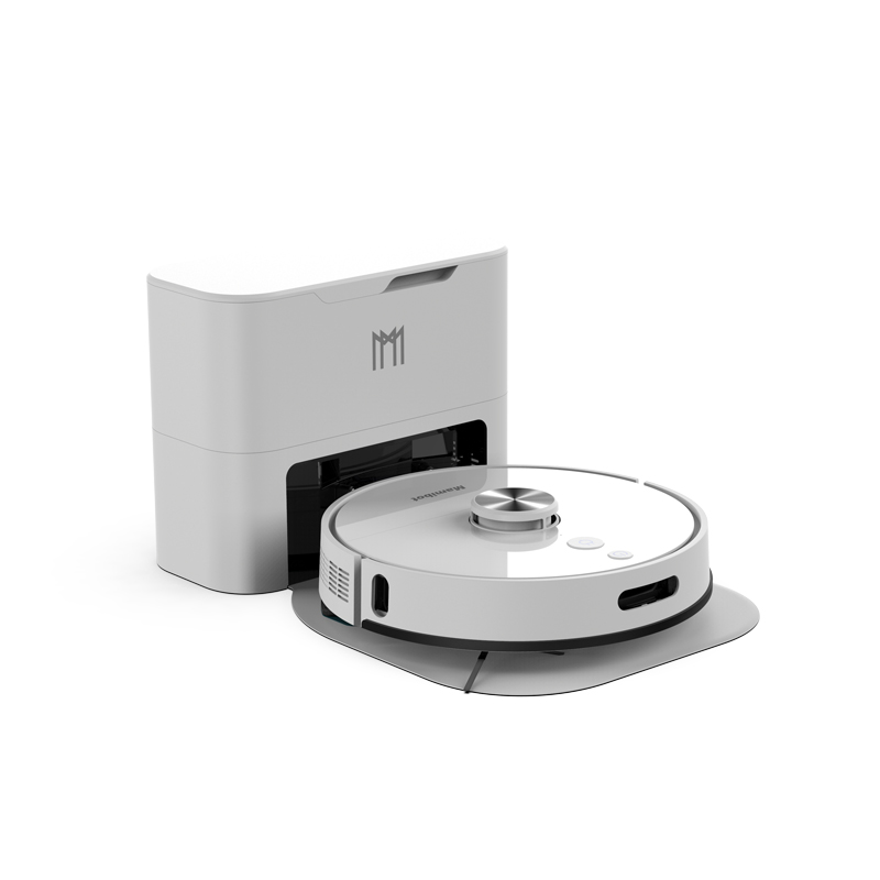 Laser robot vacuum cleaner EXVAC800S with self-emptying station