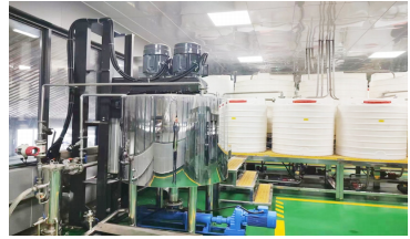 Qianhe Paste material storage system Textile machinery