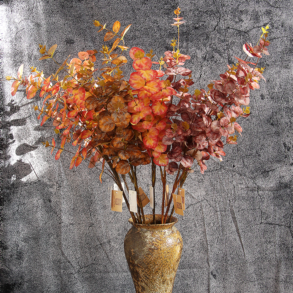 Transworld Artificial Magnolia Leaves Decorative Flowers Faux Greenery Branches