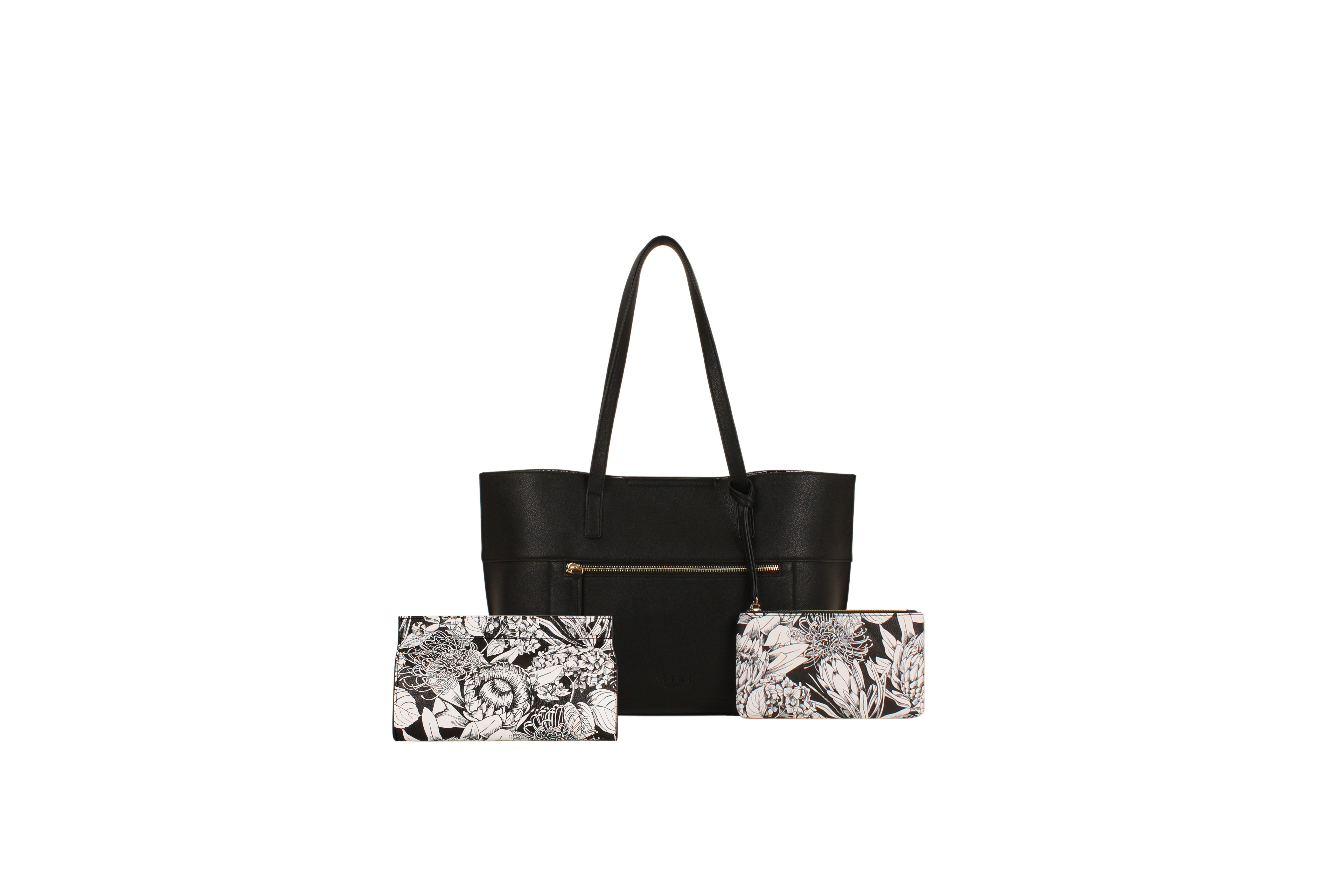 KODES Tote Bag Tissue Box Series With Simple Classical Artful Flowers For Hidden In The Quiet Heart