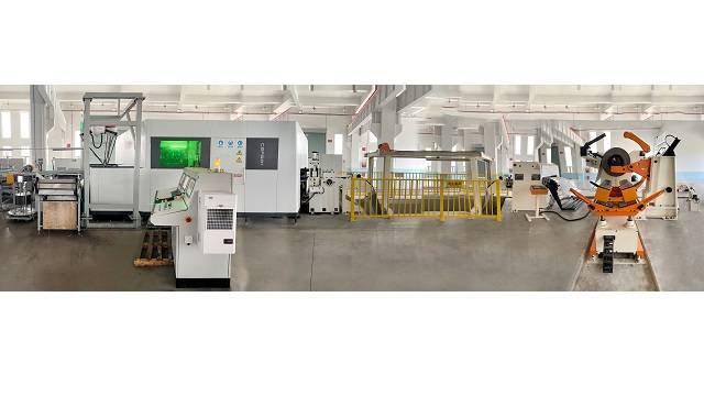 Kudi CEP001 laser blanking production line