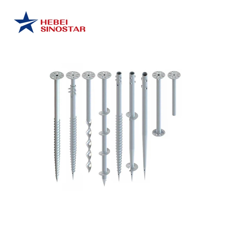 Ground screw foundation system