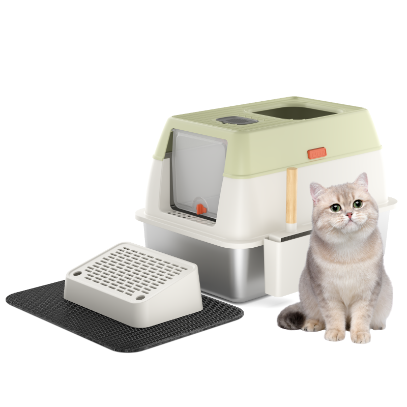 Wholesale Plastic Cat Litter Box With Scoop