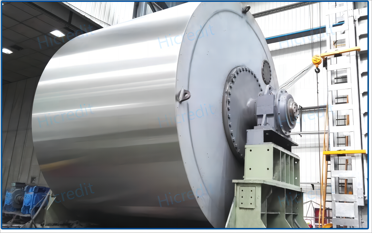 Hicredit Crescent Former Tissue Machine