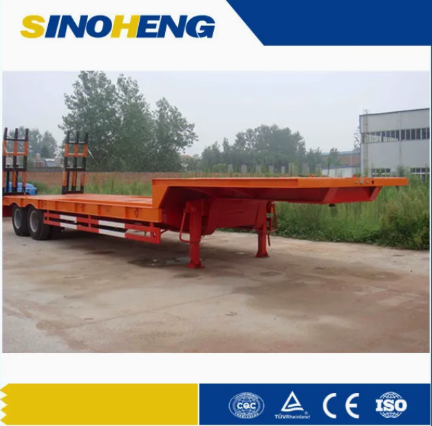 Flatbed Container Semi Trailer