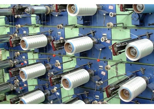 Warp and weft chemical fiber, special fiber production line