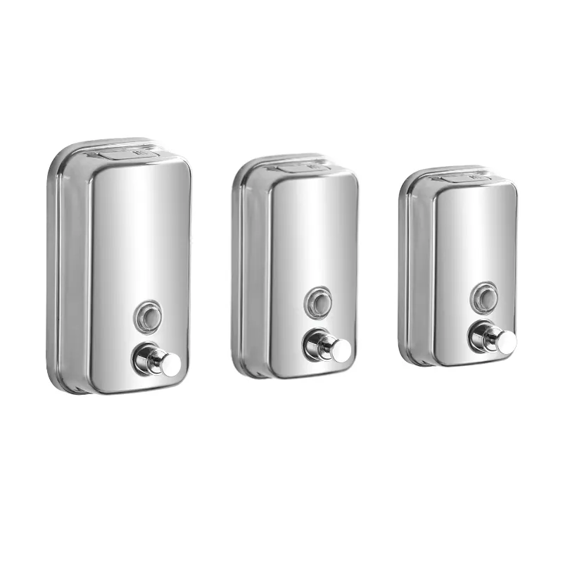 stainless steel soap dispenser