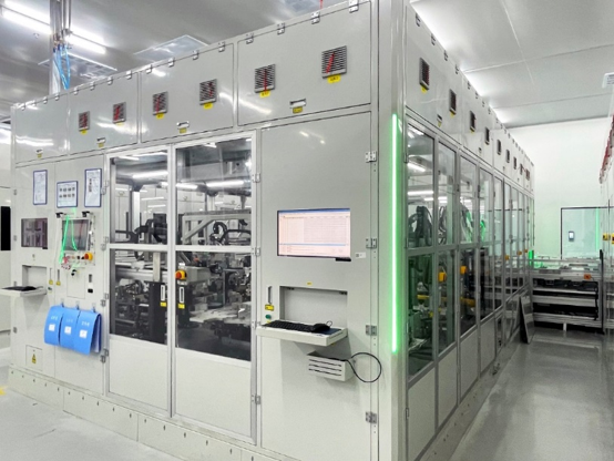 Han's SLE Square cell - wrapped Mylar machine