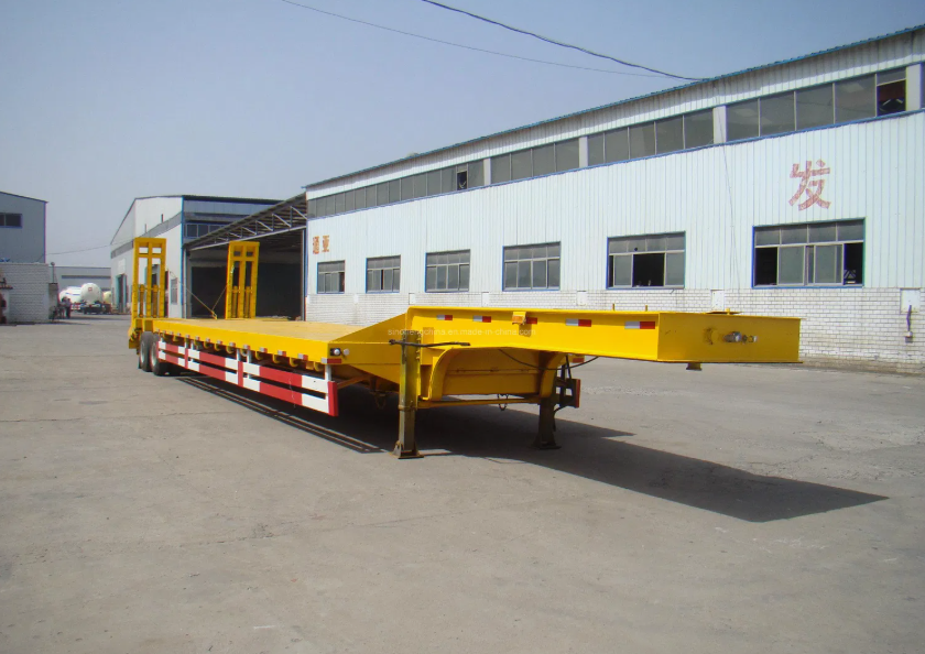 Machinery Transport Semi Trailer