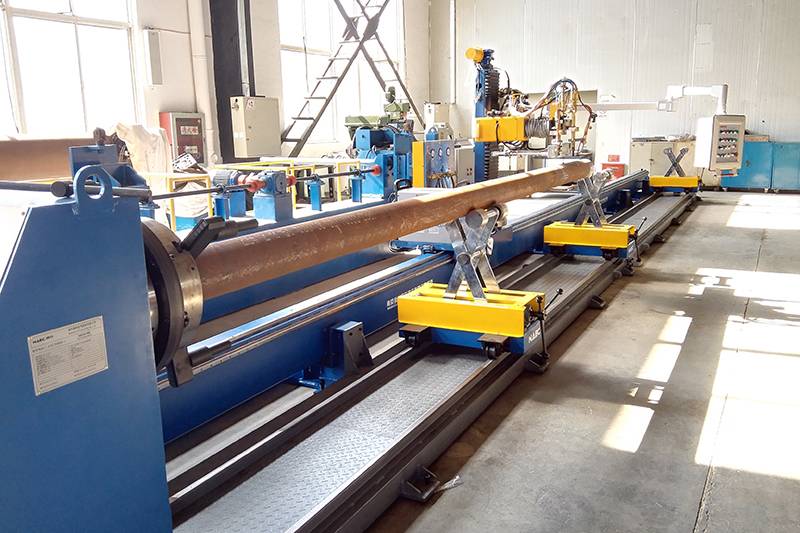 Plasma flame slotting and scribing cutting machine