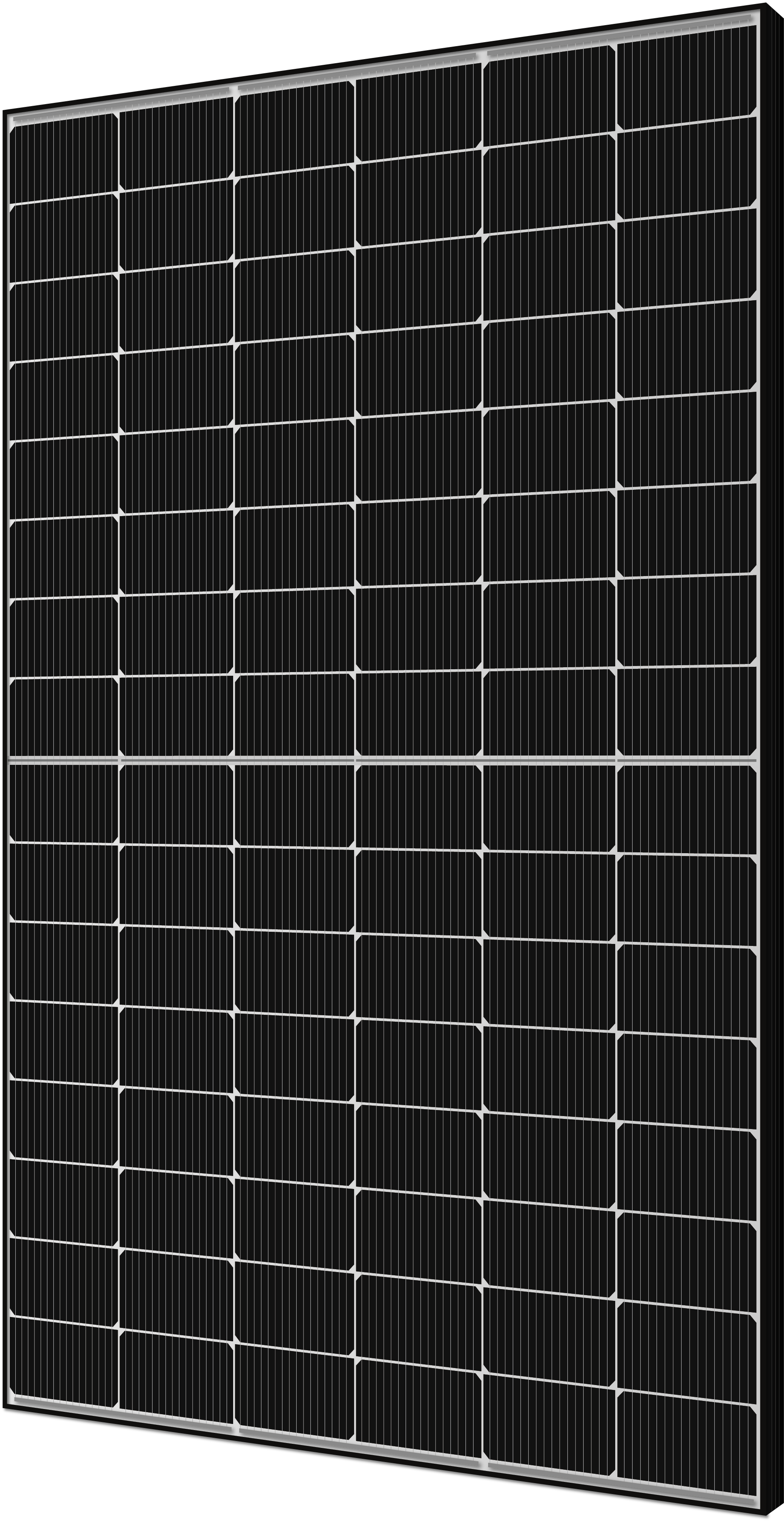 210R rectangular monocrystalline silicon high-efficiency solar module (96 pieces, half-cell design)