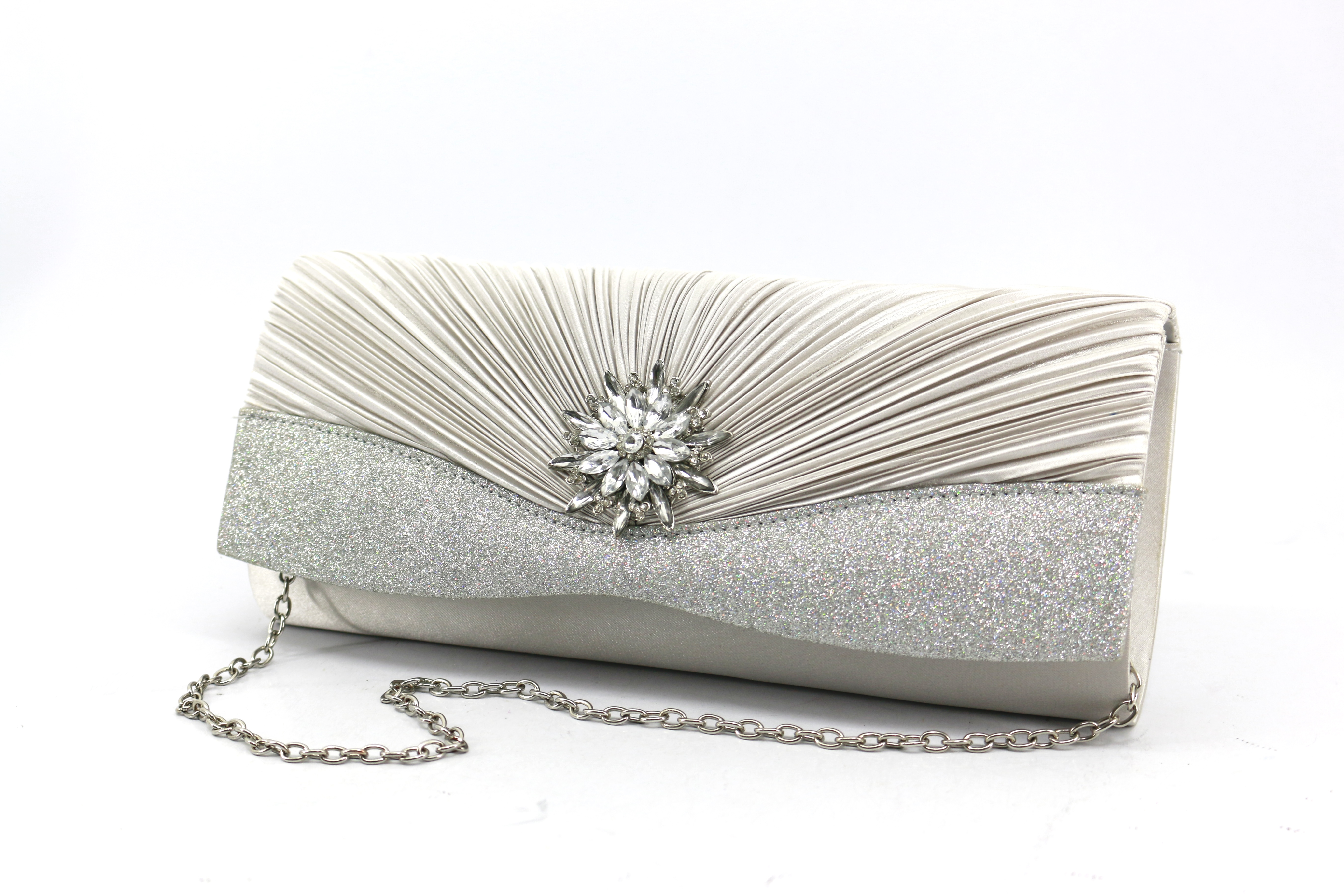 Pleated Evening Bag