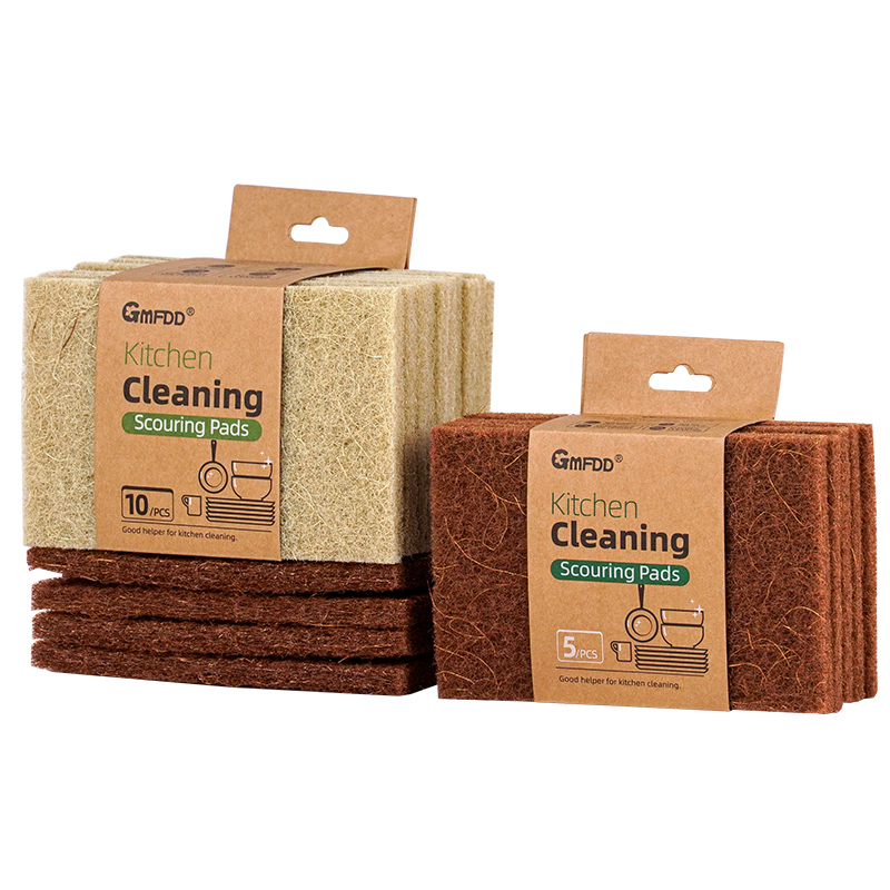 Sisal scouring pad