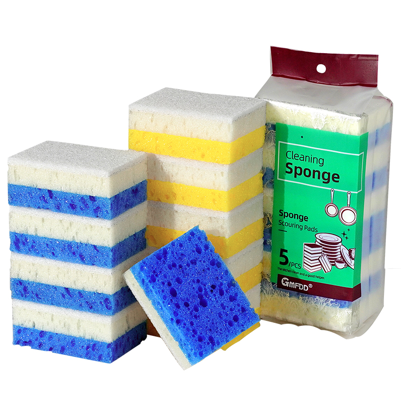 Polyester emery cleaning sponge
