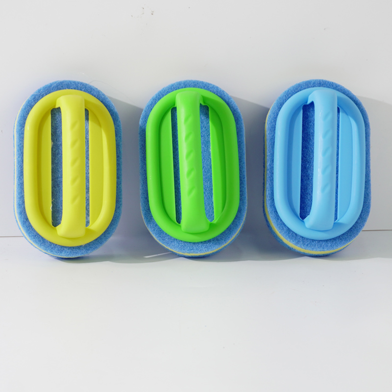 Multi-functional cleaning brush with handle