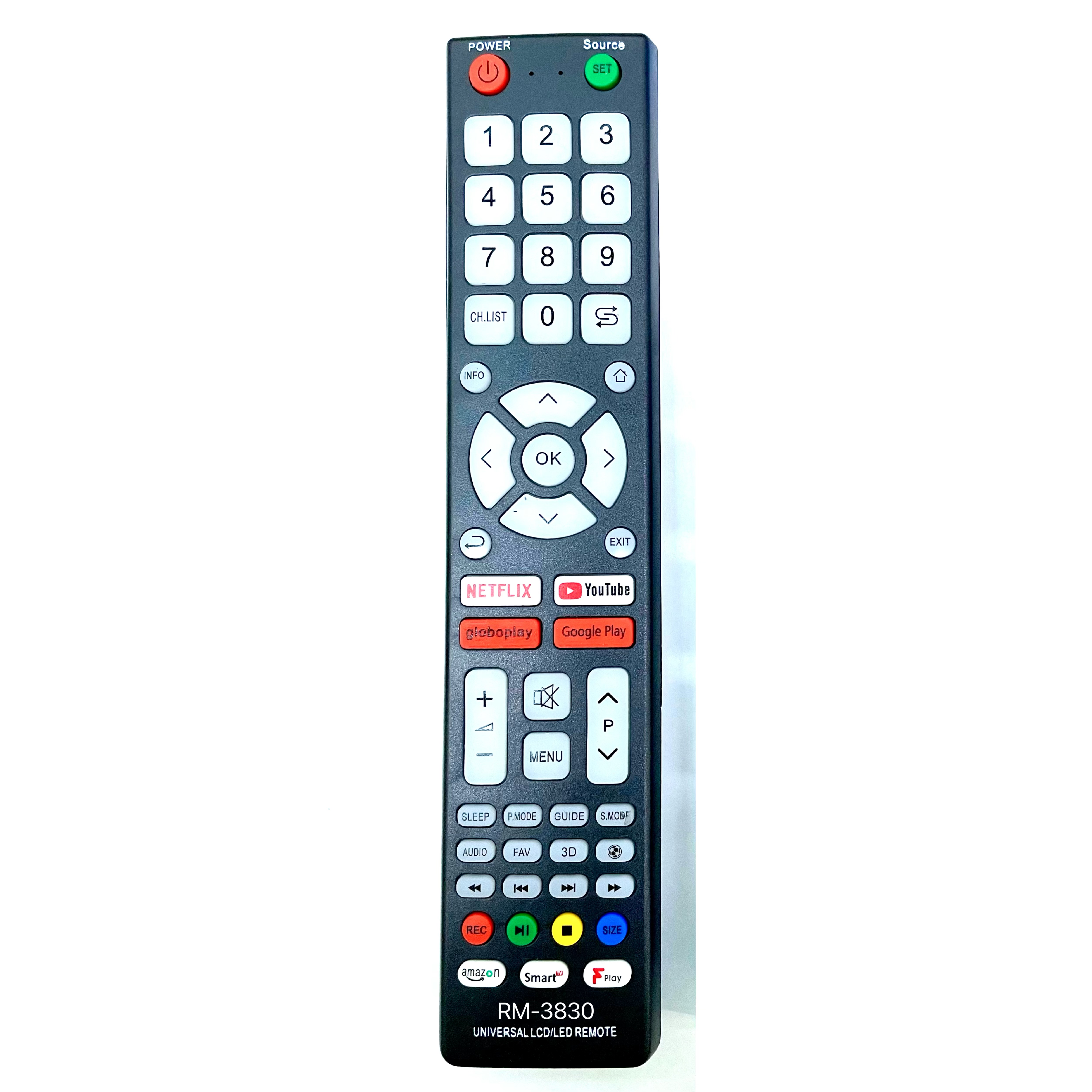 HUIPU NEW TV Universal Remote Control RM-3830 Big button