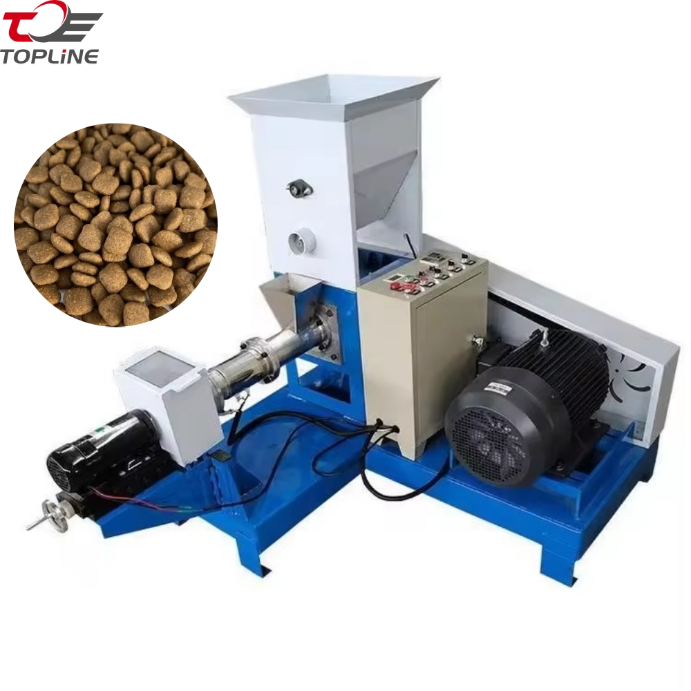 Dog Food Puffing Machine Floating Fish Feed Making Machine Pet Feed Extruder
