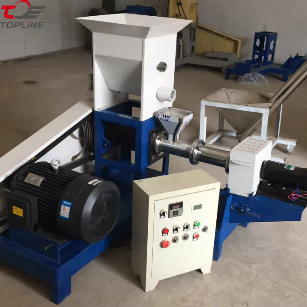 Aquatic Feed Machine Floating Fish Feed Extruder Pet Feed Production Machine