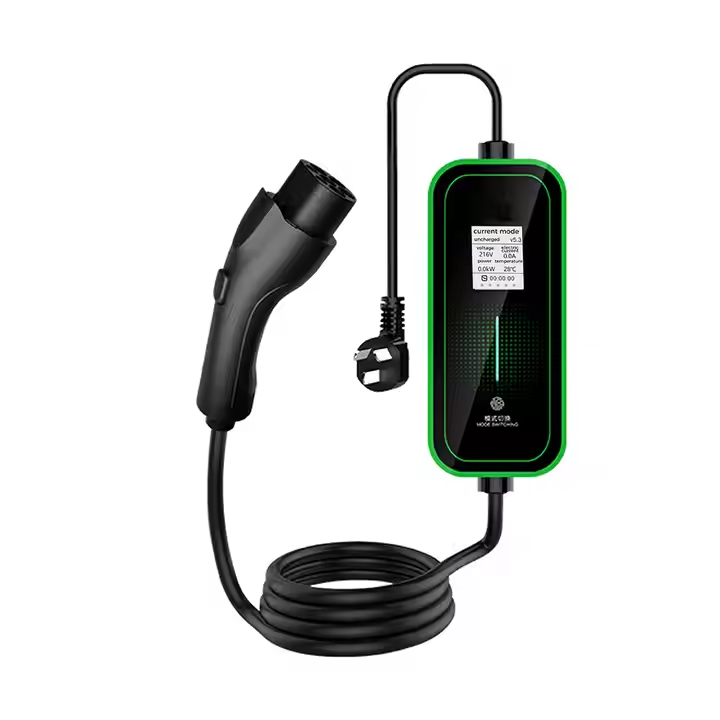 The Most Popular for Home Use With 32a 3.5kw Portable Ev Charger Station Portable Ev Charger