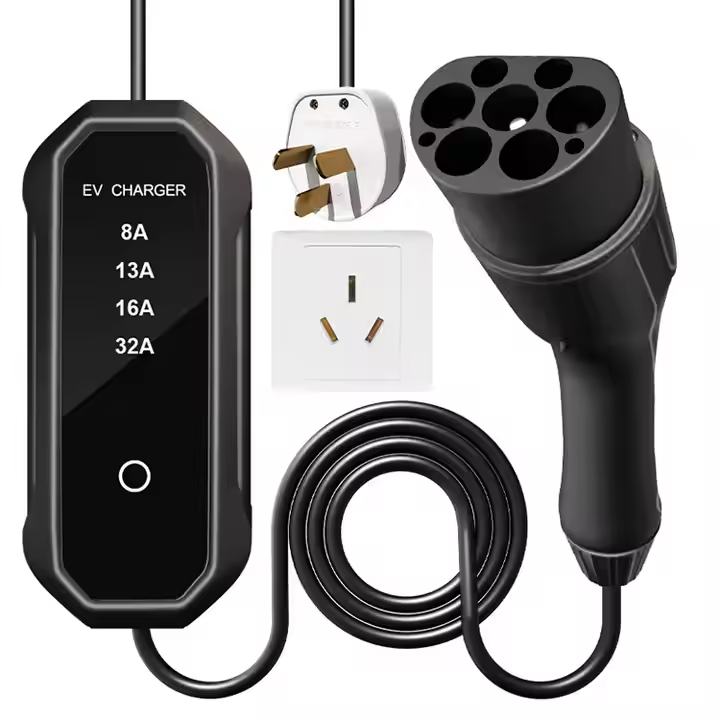 Ev Portable Charger Type 2 AC 3.5Kw 16A Portable Ev Charger Station