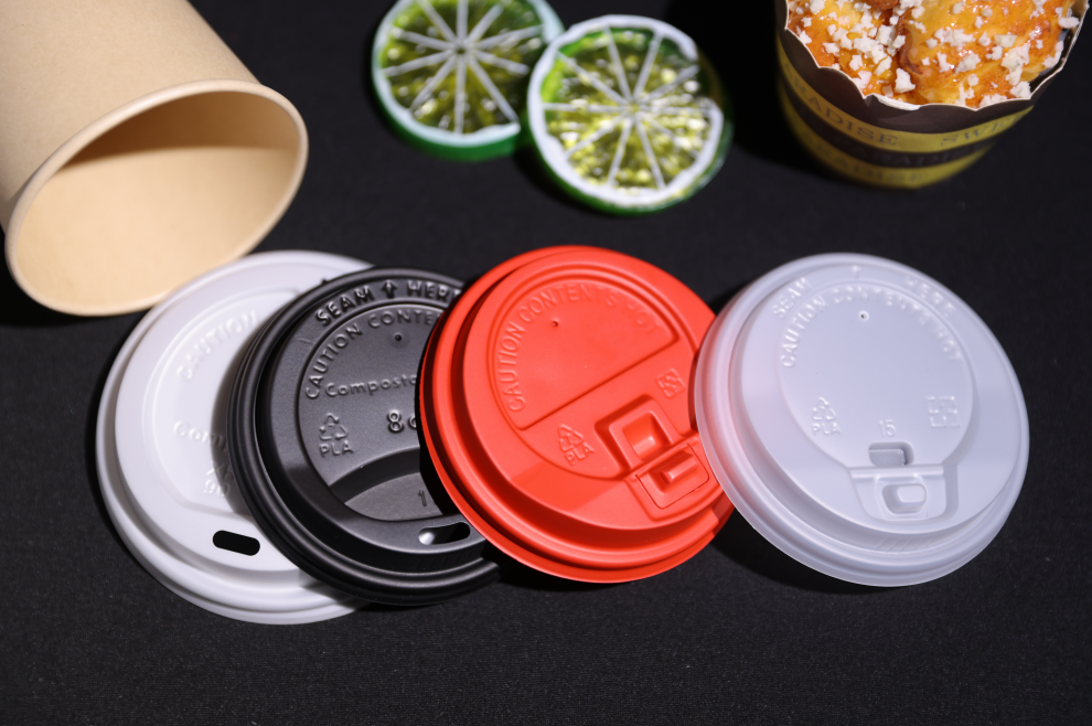 Coffee Lid Spoon Straw