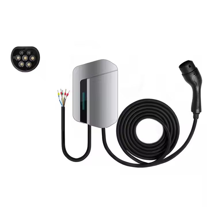 Wallbox 11KW Level 2 Fast Charging Station 48A Wall Mount EV Charger for Family Use
