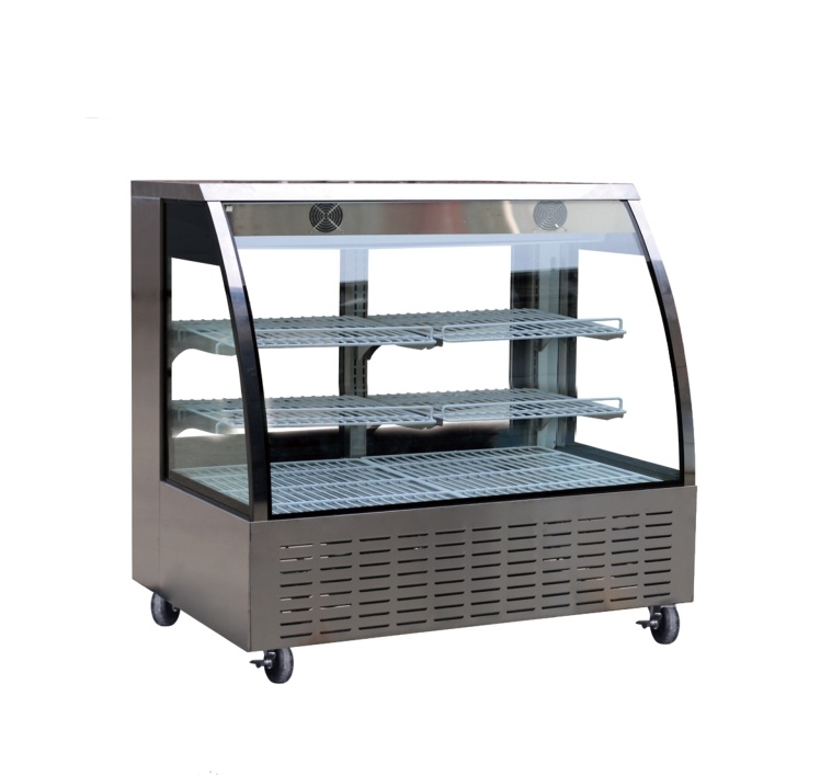 Ventilated service over counter deli showcase