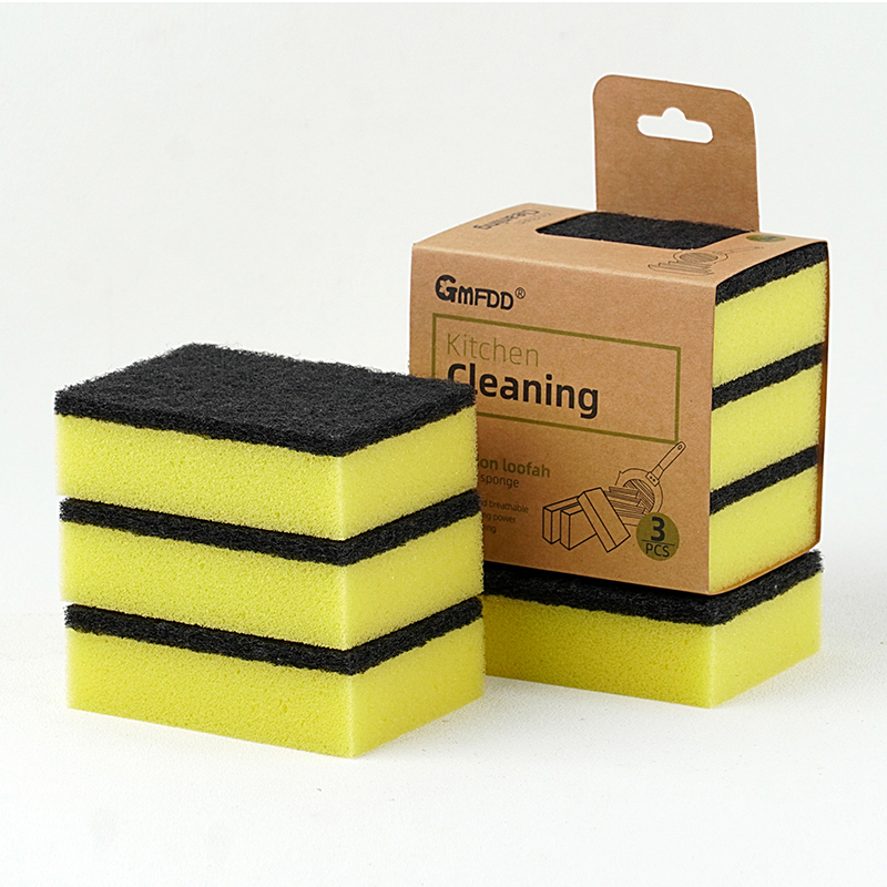 Kitchen cleaning sponge