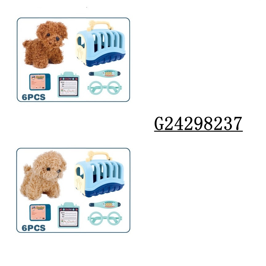 Pet carrier doctor set