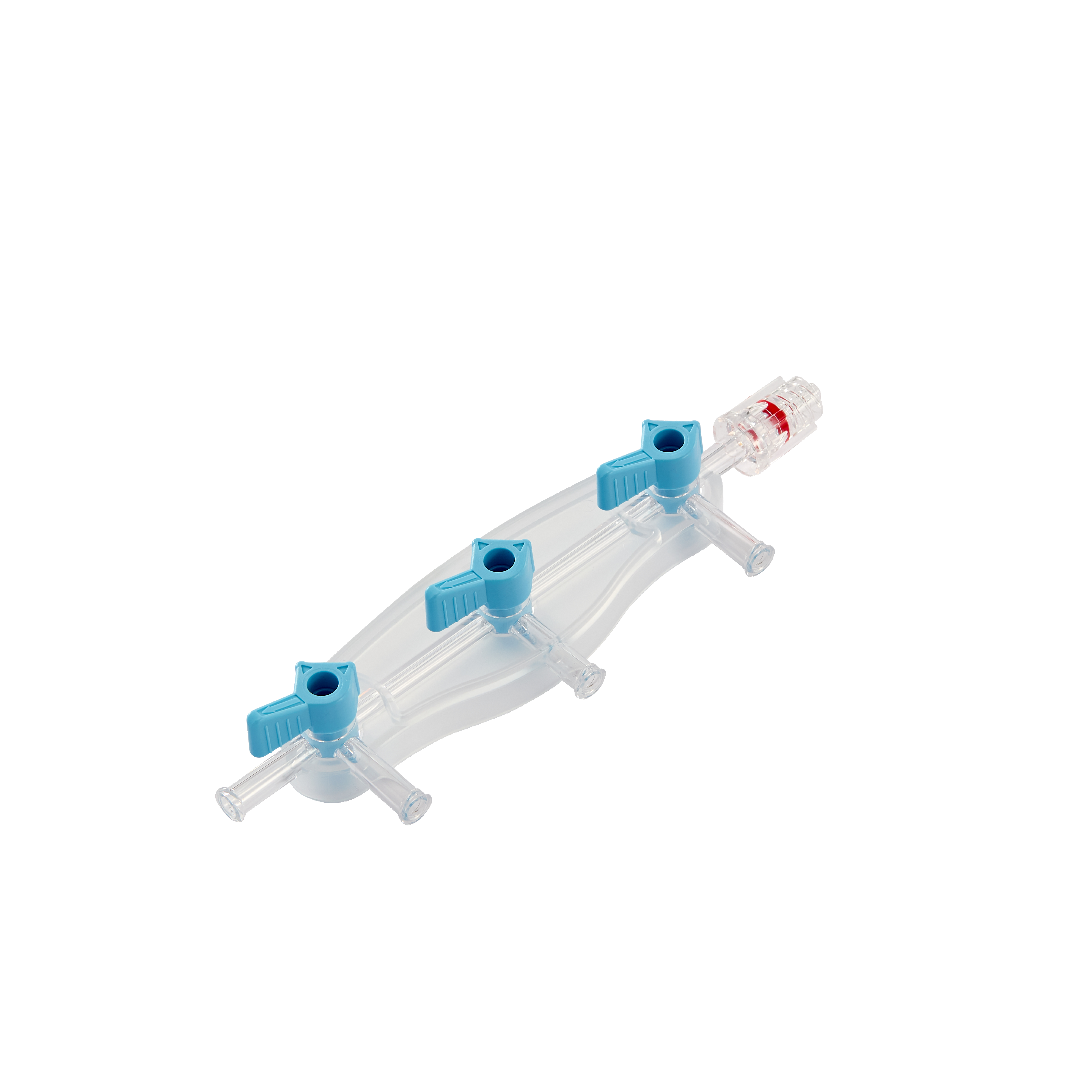 Medical disposable 3-port manifold