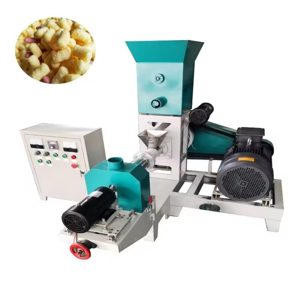 Manufacturer Corn Puff Snack Food Making Equipment Flakes Snacks Extruder Machine