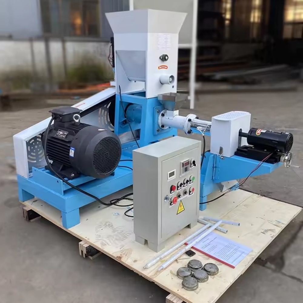 Aquatic Feed Machine Floating Fish Feed Extruder Pet Feed Production Machine