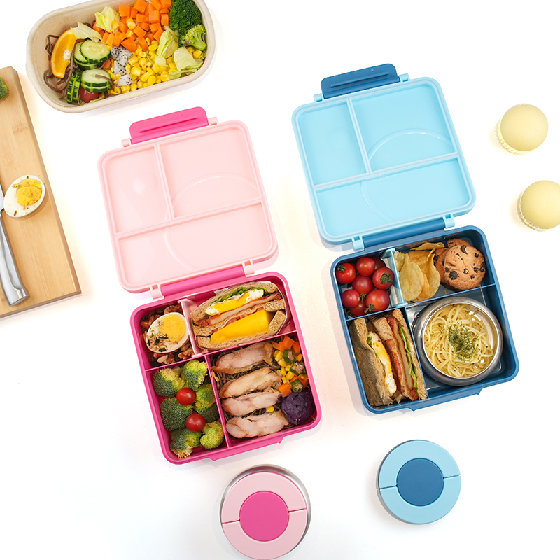 Stainless Steel Lunch Box With Jar