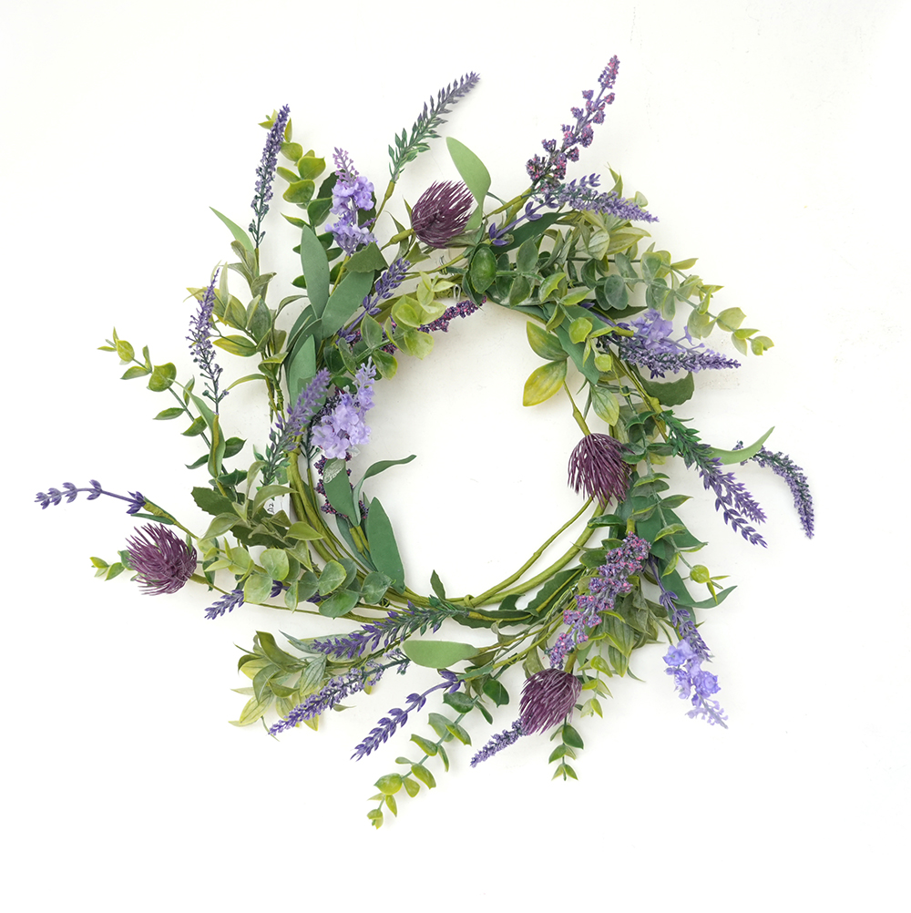 Transworld Set of Artificial Garland Wreath Spray Decorative Flowers, Wreaths and Plants for Decor
