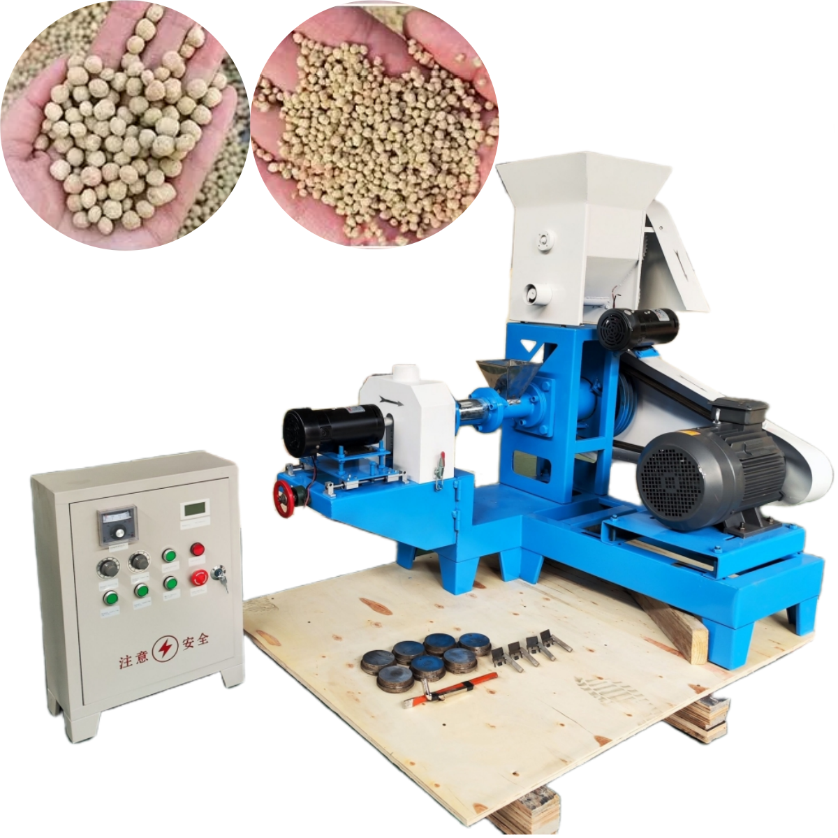 Aquatic Feed Puffing Machine Floating Fish Feed Making Machine Pet Feed Extruder