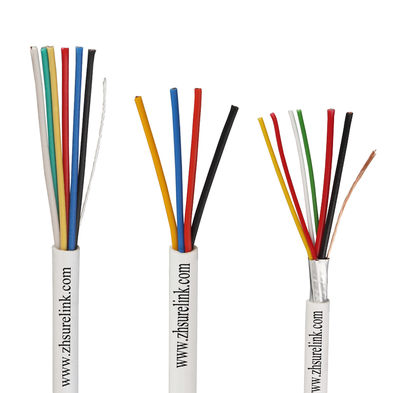 4core 6core 8core Alarm Cable signal Control Cable Unscreened Unshielded Security Cable de alarma